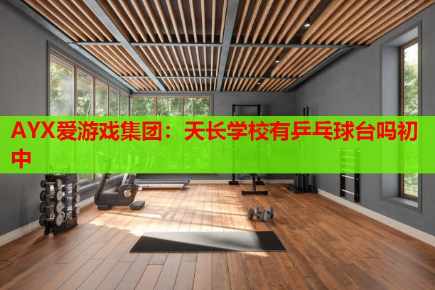 AYX爱游戏集团：天长学校有乒乓球台吗初中