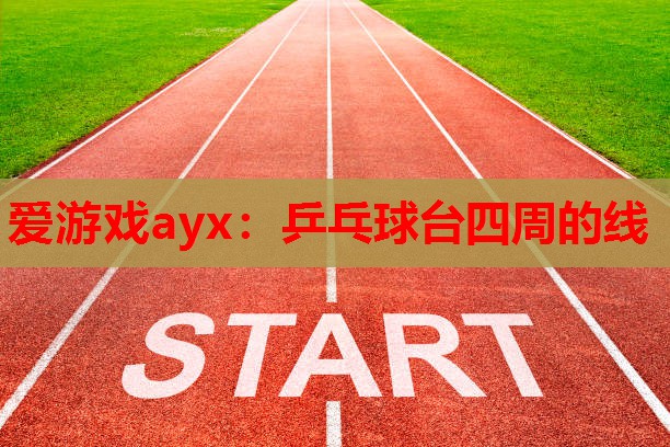 爱游戏ayx：乒乓球台四周的线