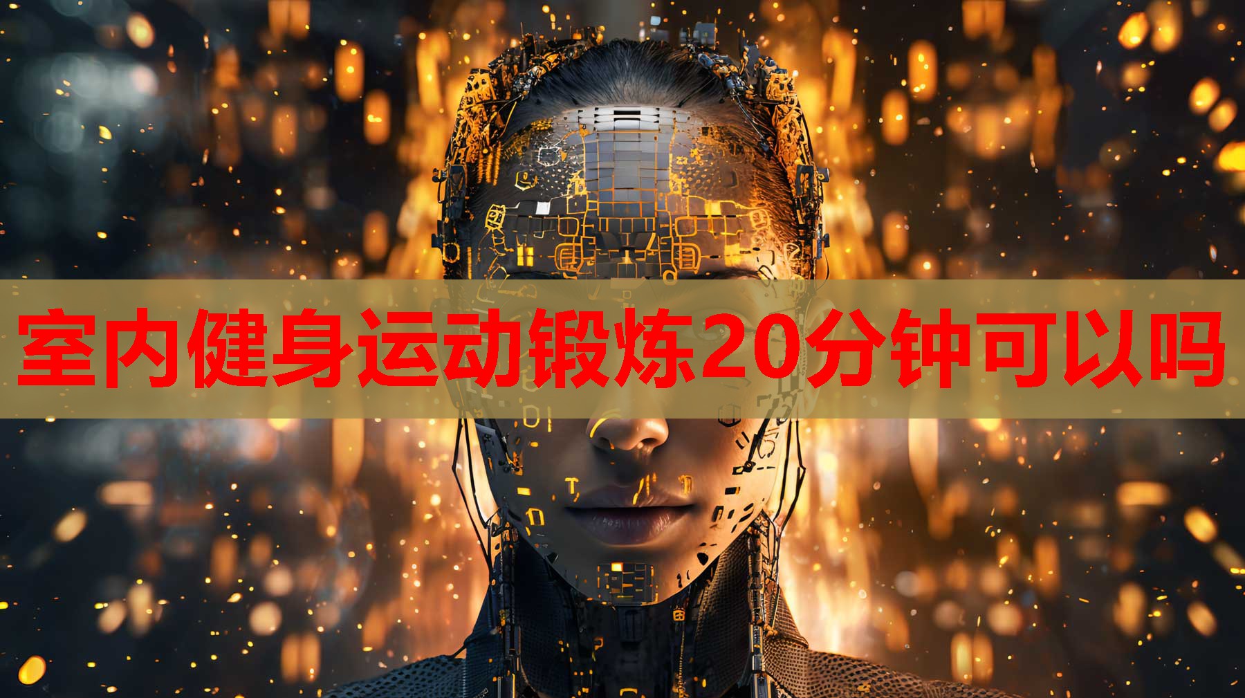 室内健身运动锻炼20分钟可以吗