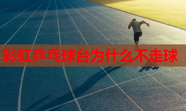 彩虹乒乓球台为什么不走球