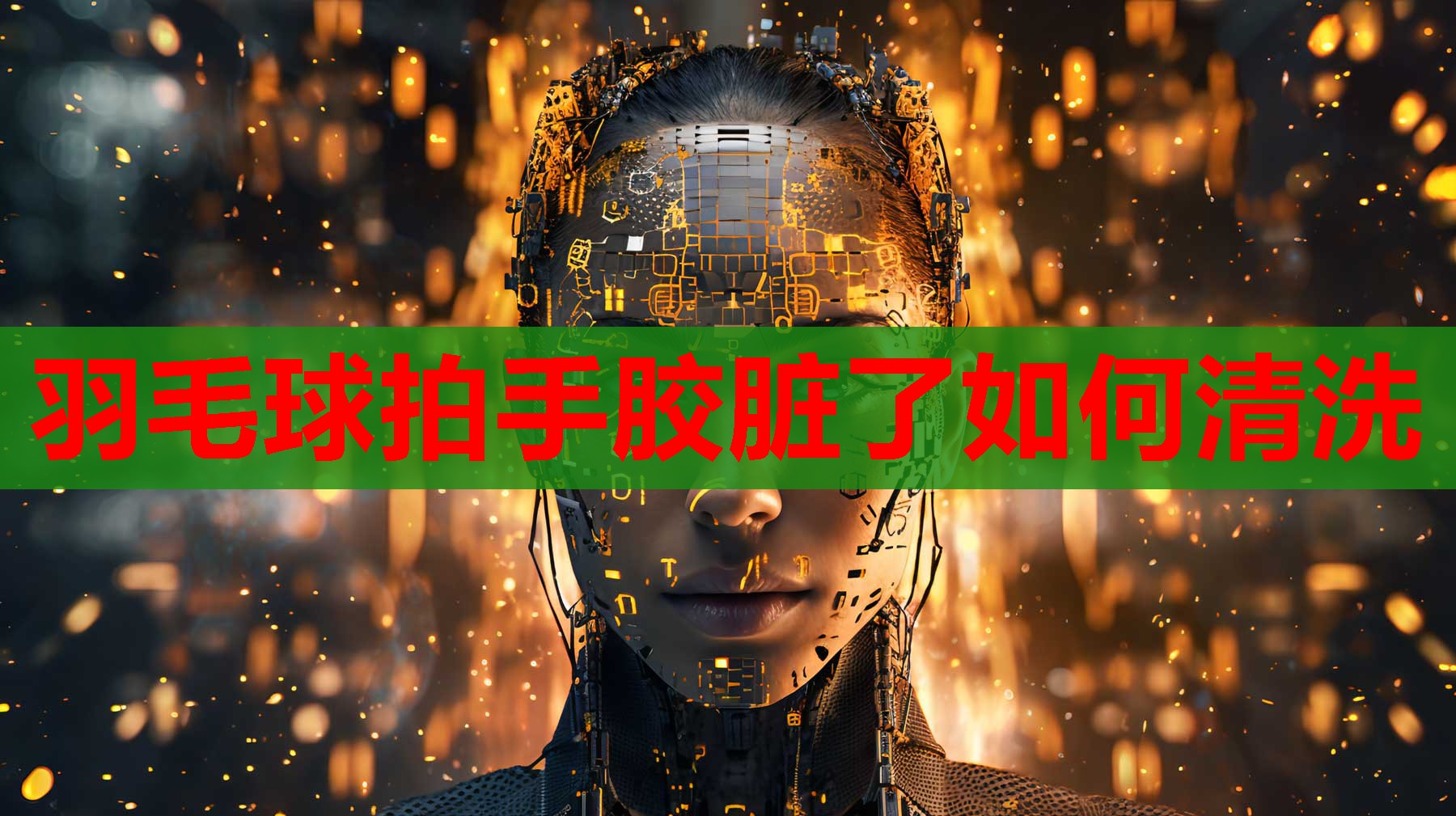 羽毛球拍手胶脏了如何清洗