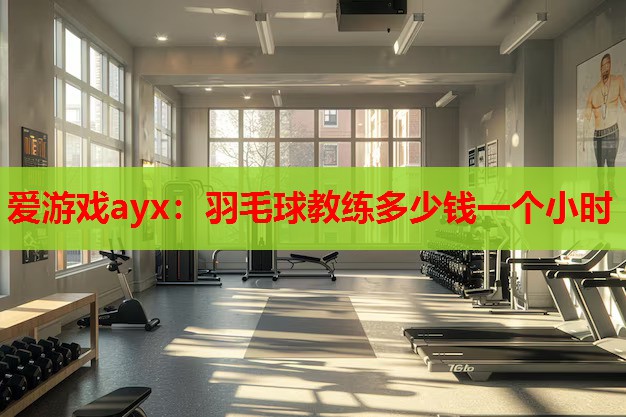 爱游戏ayx：羽毛球教练多少钱一个小时