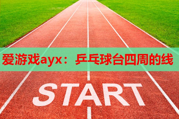 乒乓球台四周的线 乒乓球台四周的线