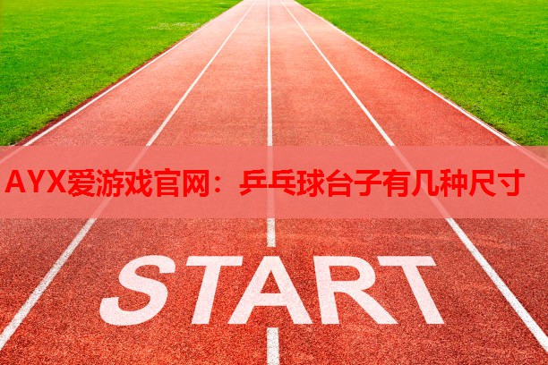 乒乓球台子有几种尺寸 乒乓球台子有几种尺寸