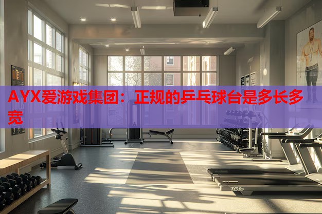 正规的乒乓球台是多长多宽 正规的乒乓球台是多长多宽