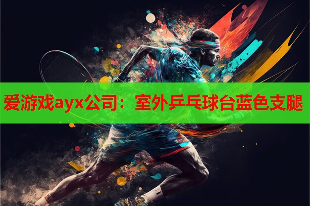 室外乒乓球台蓝色支腿 室外乒乓球台蓝色支腿